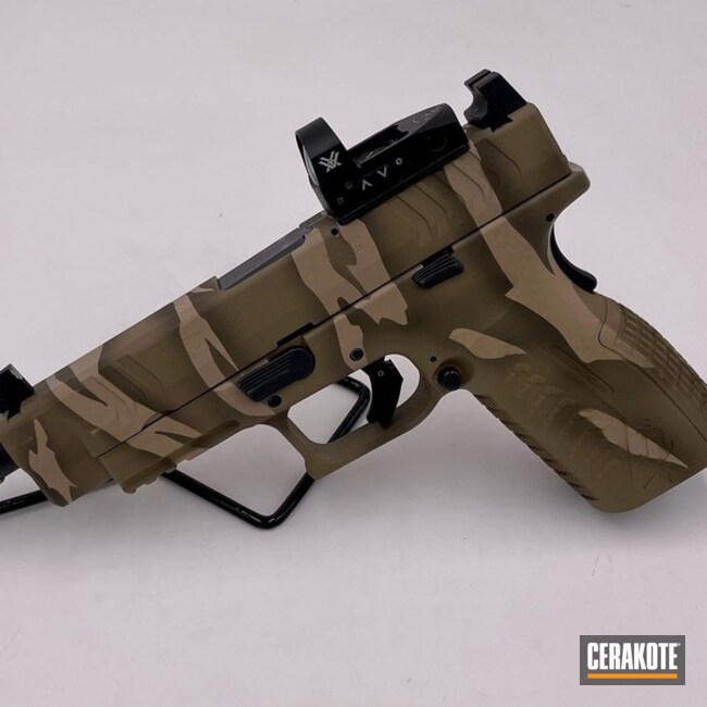 Barrett® Brown, Armor Black And Magpul® Fde Springfield Xdm