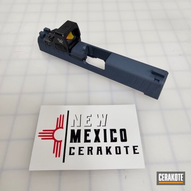 Hellcat Slide Coated With Cerakote In H-185
