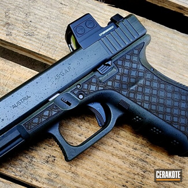 Glock Coated With Cerakote In H-236