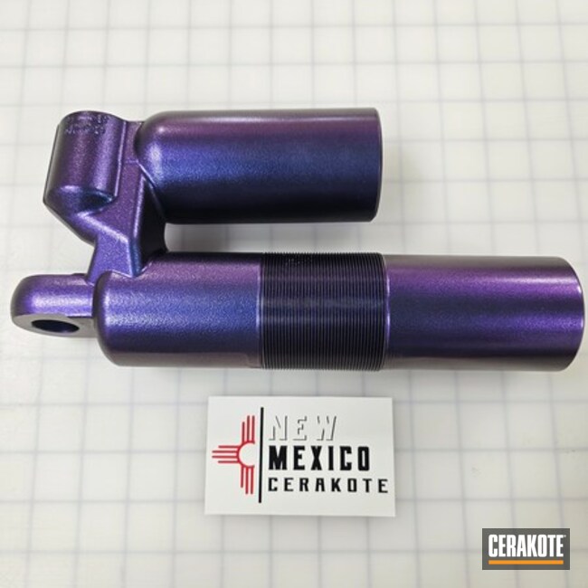 Socom Blue  And Cerakote Fx Mystique Purple Race Shock