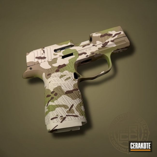 Sig P365 Arid Camo