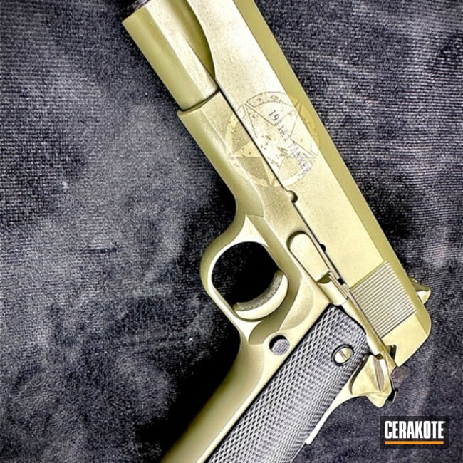 Sds Tanker 1911 With Sherman Star Laser Engraving