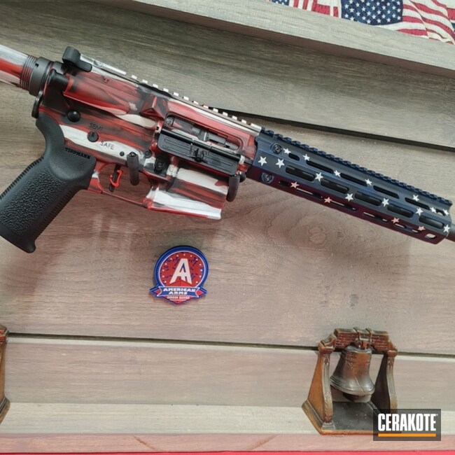 Custom American Flag Tippmann M4-22