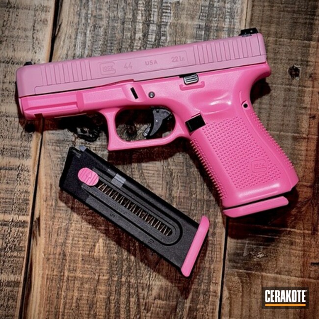 Glock 44 Coated With Cerakote In H-244 And H-328