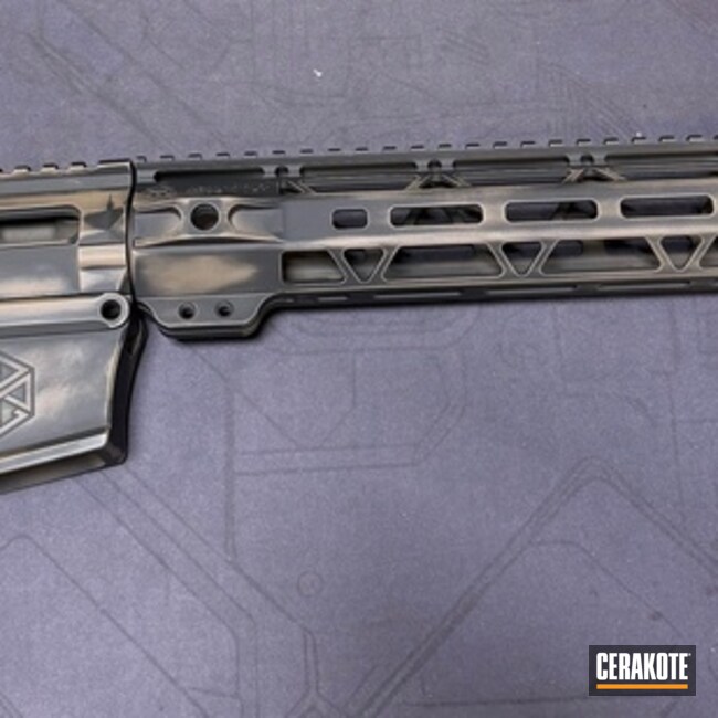 Builderset Coated With Cerakote In H-146 And H-265