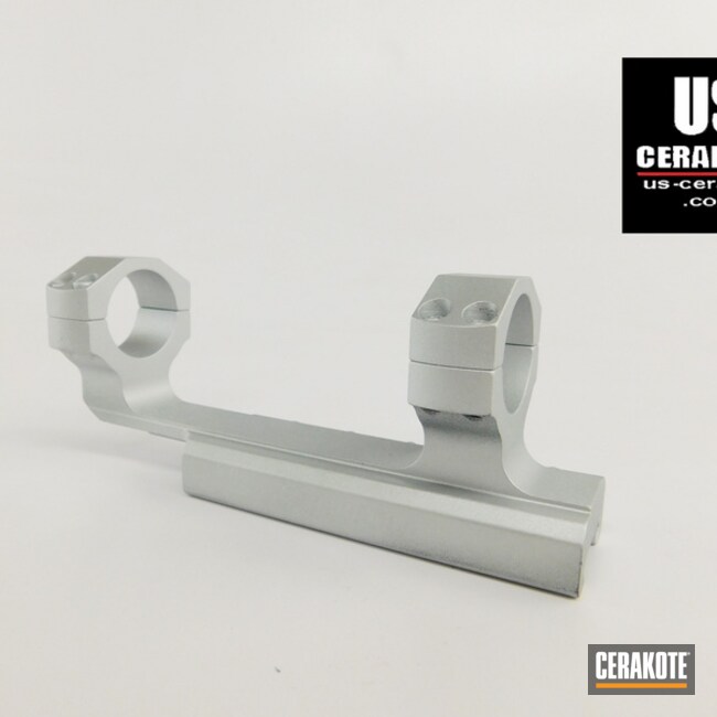 Leupold Scope Mount Cerakoted In Satin Aluminum