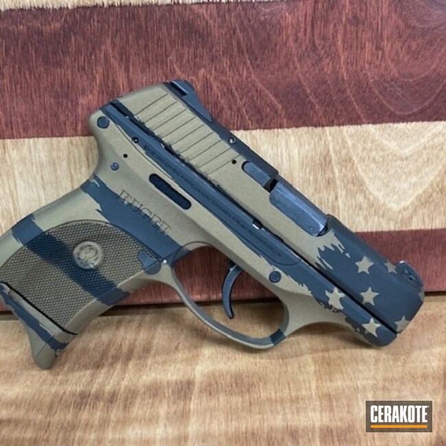 Ruger Lcp Flag Coated With Cerakote