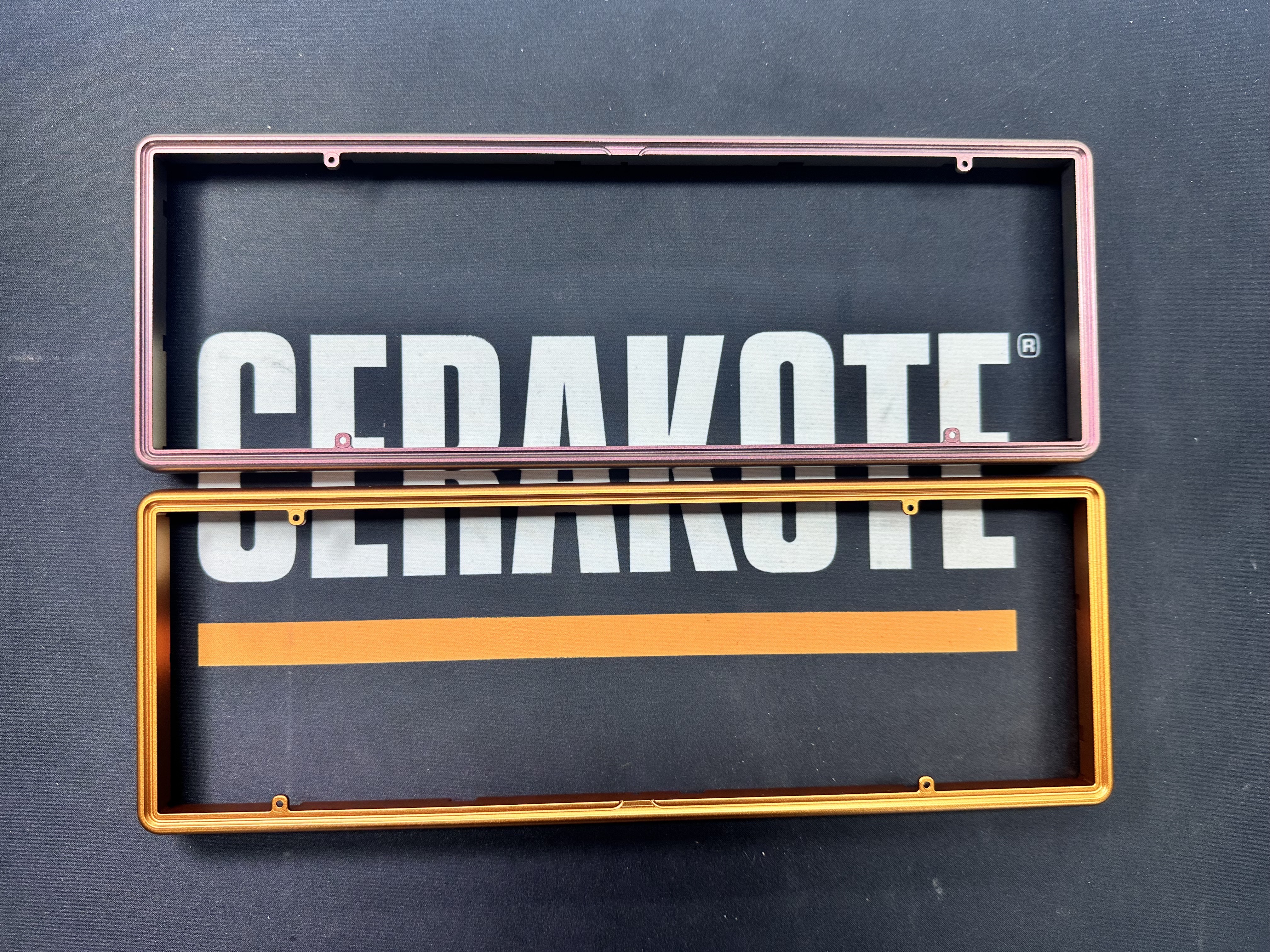 Keyboard Frame with Cerakote Fx Riot, Graphite Black and Cerakote Fx ...