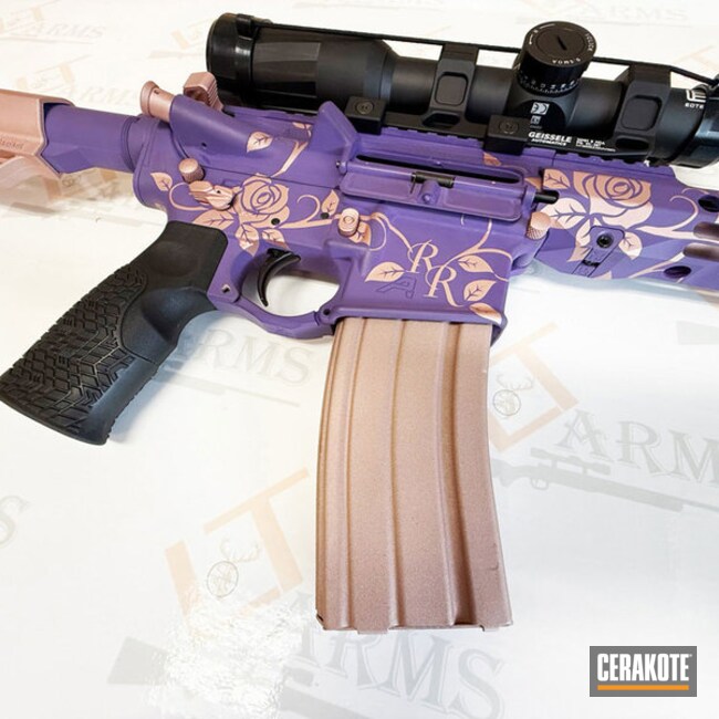 Rose Covered Ar-15