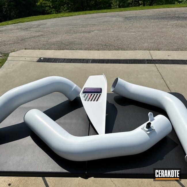 Interior And Exhaust Coated With Cerakote In C-140, Mc-156, Fx-105 And C-7600