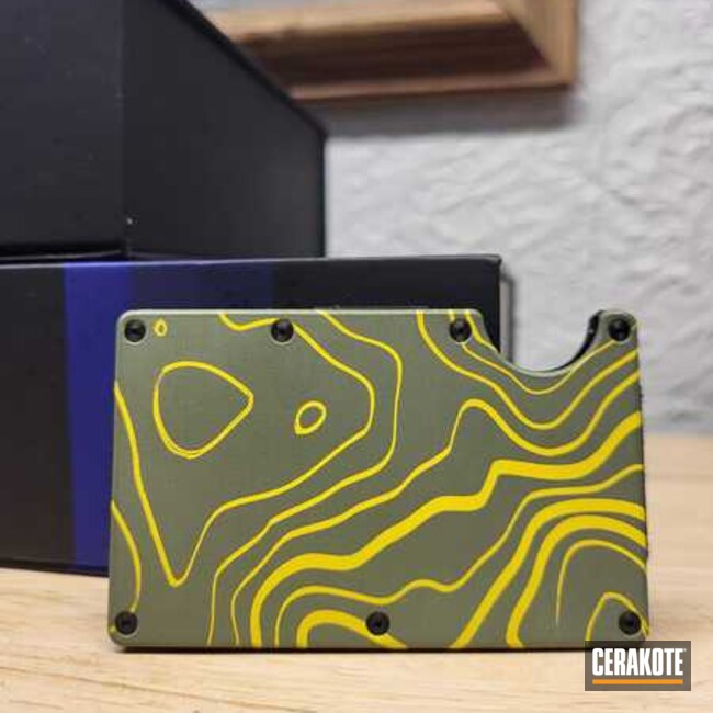 Topo Map Cusom Ridge Wallet