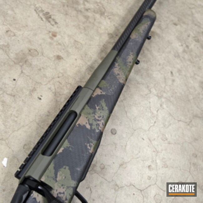 Graphite Black And O.d. Green Tikka
