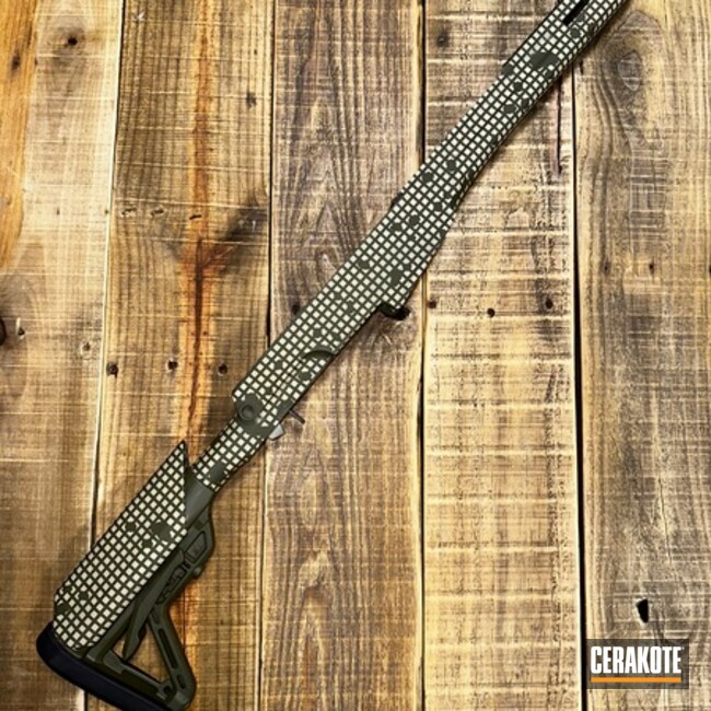 Desert Camo Coated With Cerakote In H-247