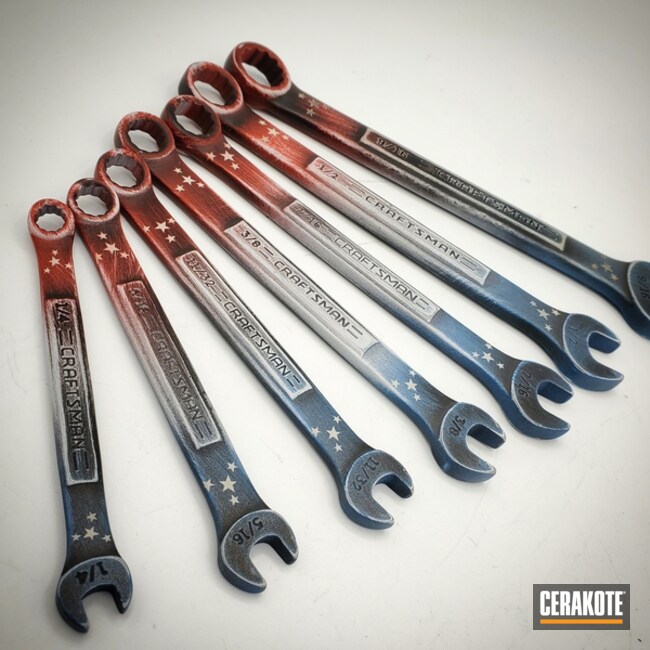 Freedom Wrenches Coated With Cerakote In H-127, H-221 And H-140