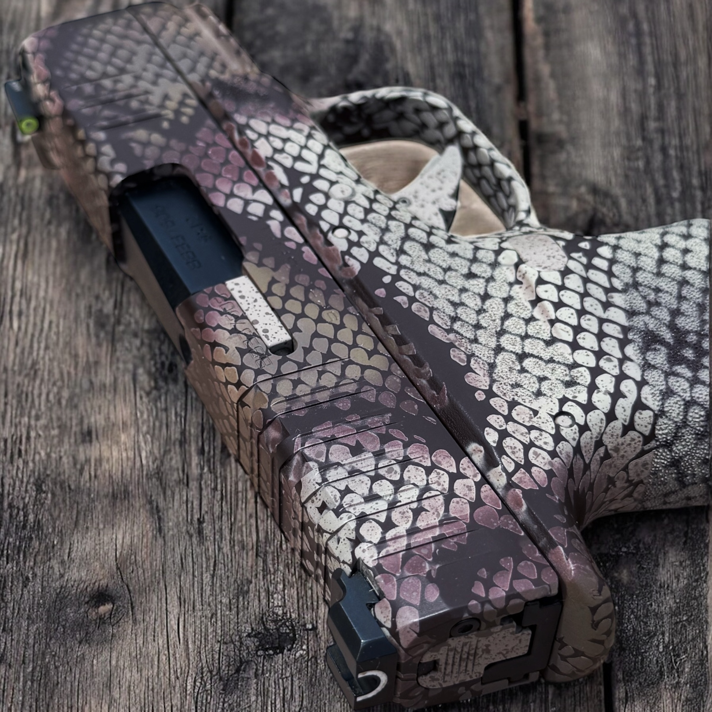 Copperhead Powder Realistic Copperhead Snake Skin | Cerakote