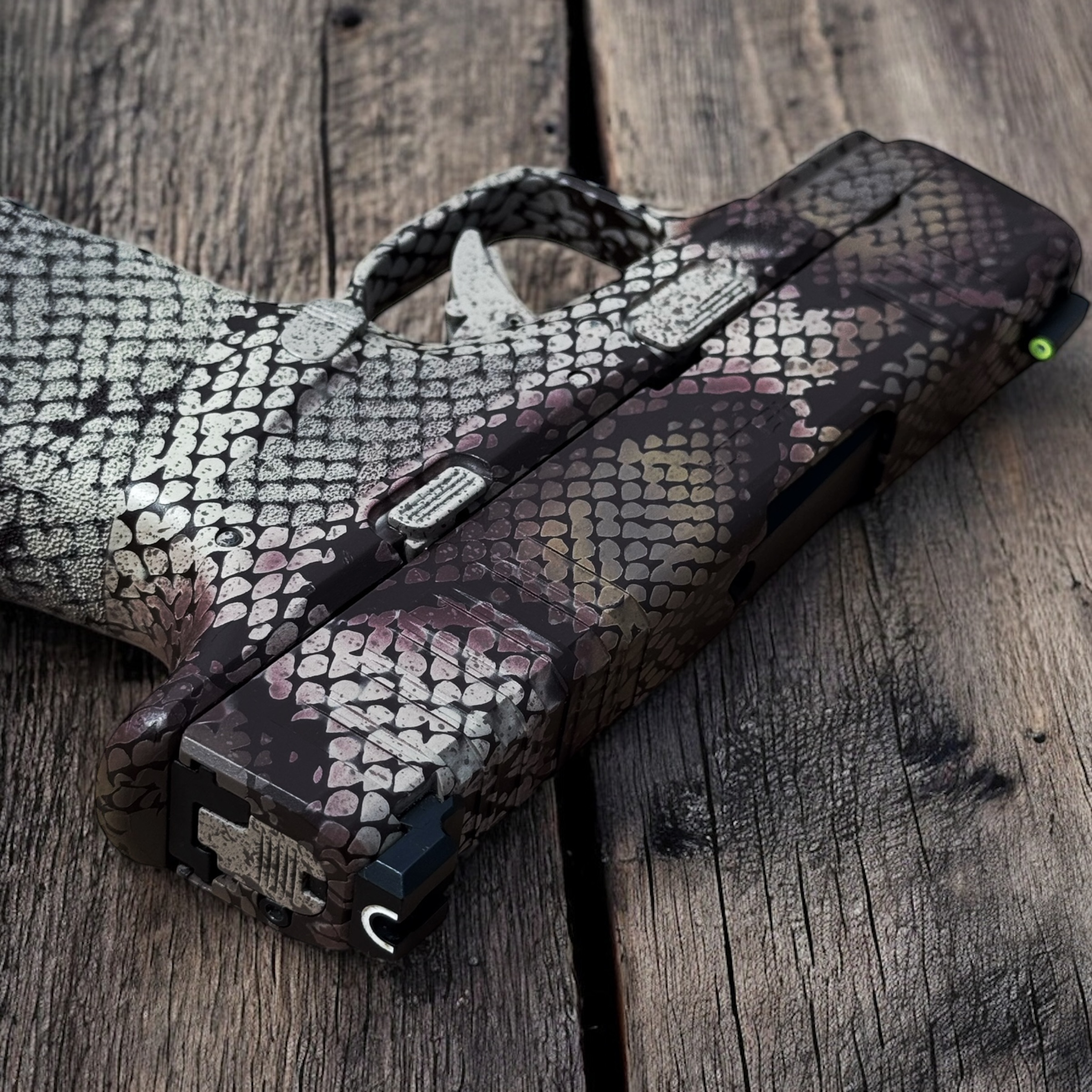 Copperhead Powder Realistic Copperhead Snake Skin | Cerakote