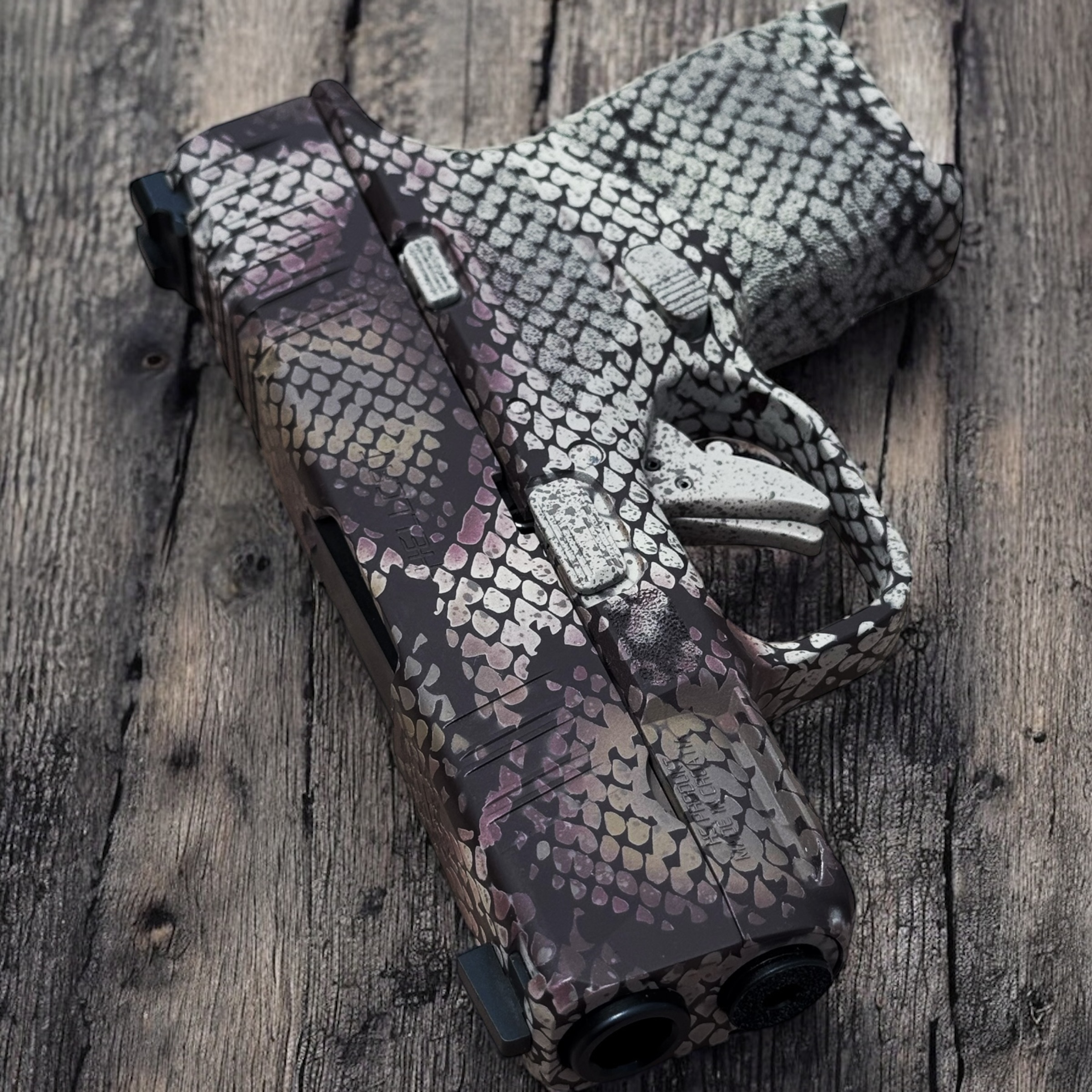 Copperhead Powder Realistic Copperhead Snake Skin | Cerakote