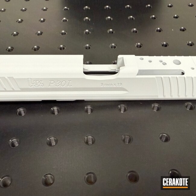 Hk P30l Coated With Cerakote In H-242