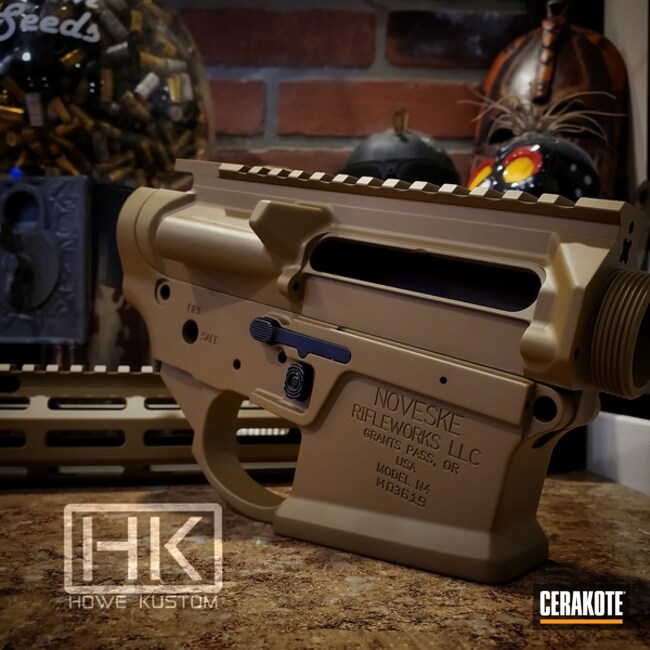 Noveske Tiger Eye Brown  Upper And Lower Recieverset