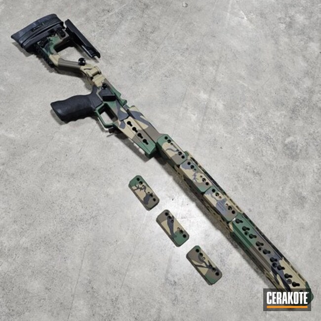 M81 Camo Accuracy International Aics Chassis