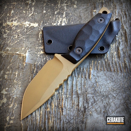 Powder Coating: Knives,SMITH & WESSON BROWN - DISCONTINUED H-215,Smith's Brown