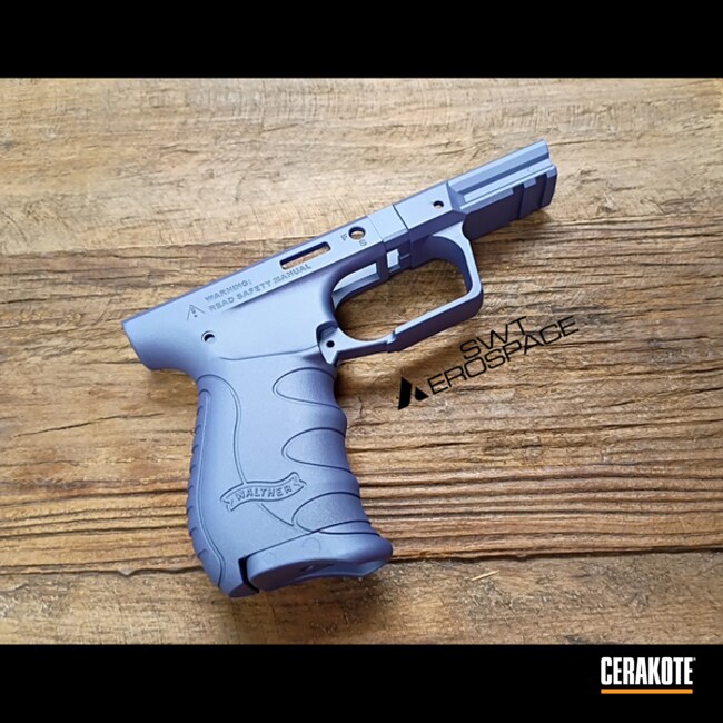Walther Pk 380 Frame Cerakoted In Crushed Orchid