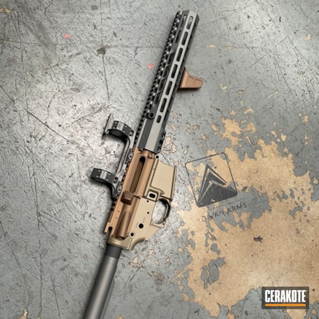 Recieverset Coated With Cerakote