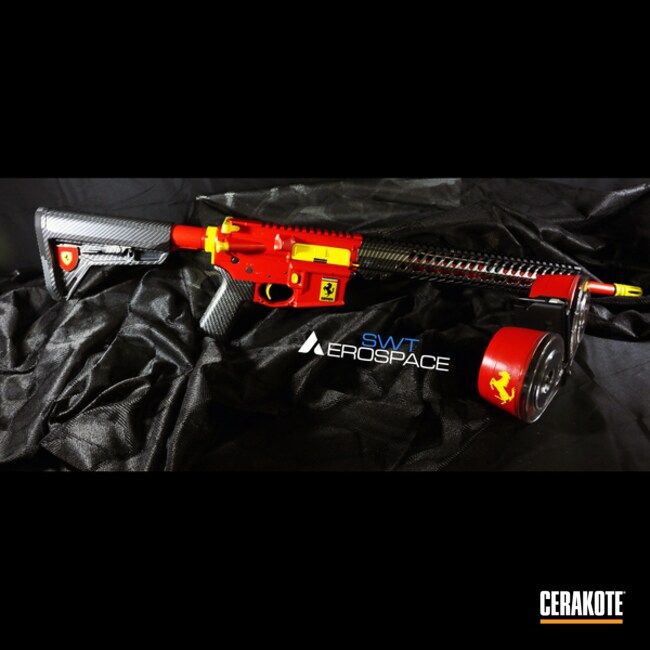 Colt 6920 Cerakoted To Match A Customers Car