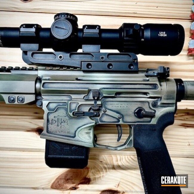 Ar15 Receivers  Coated With Cerakote In Bolt Blue, Desert Verde, Chocolate Brown, Graphite Black, Magpul® Flat Dark Earth And Dark Green