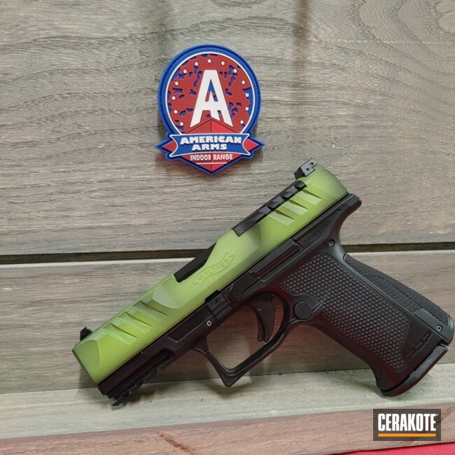 Custom Acid Green & Smoke Walther Pdp-f 