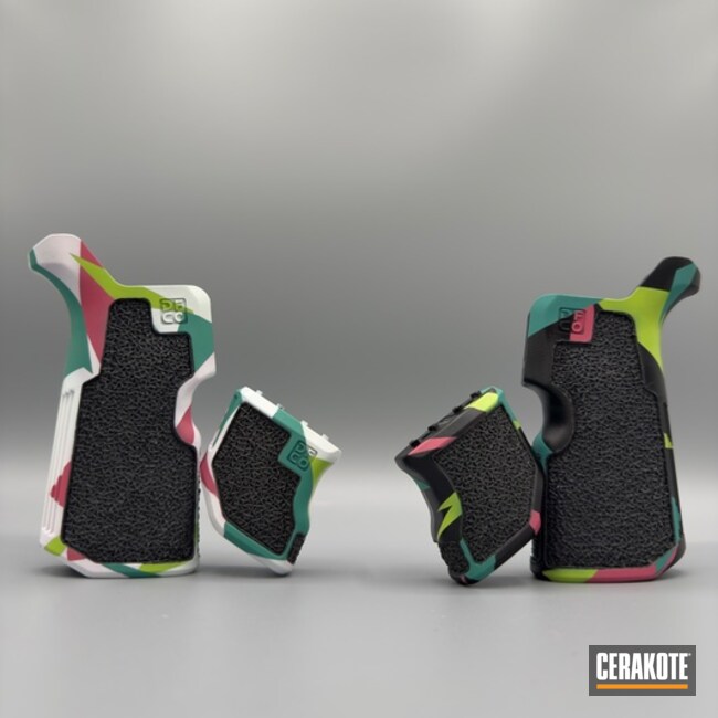 Custom Dfc Splinter Camo Grip Sets