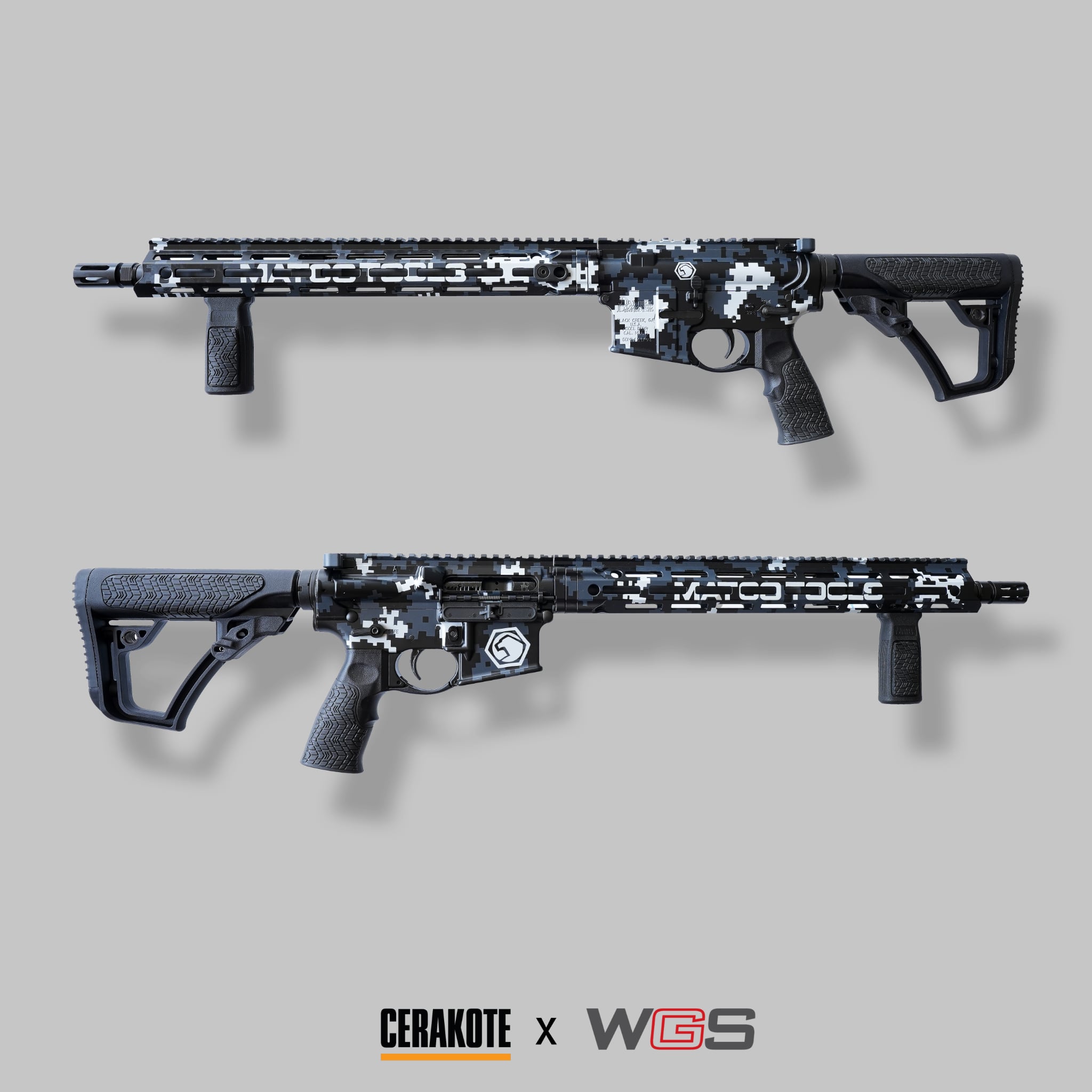 Daniel Defense Color Daniel Defense DDM4V7 Digi | Cerakote