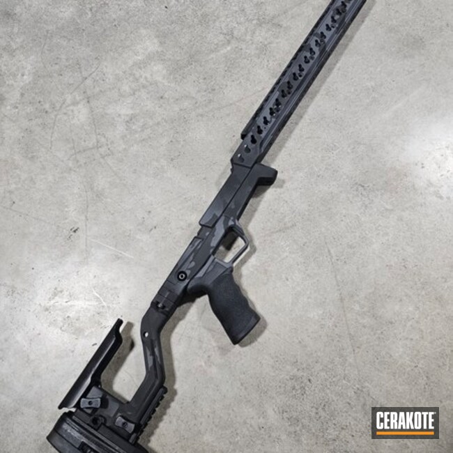 Anschutz Aics Chassis In Blackout Camo