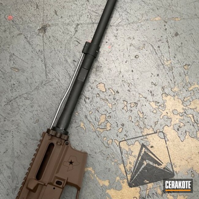 Texas Ar15 Coated With Cerakote