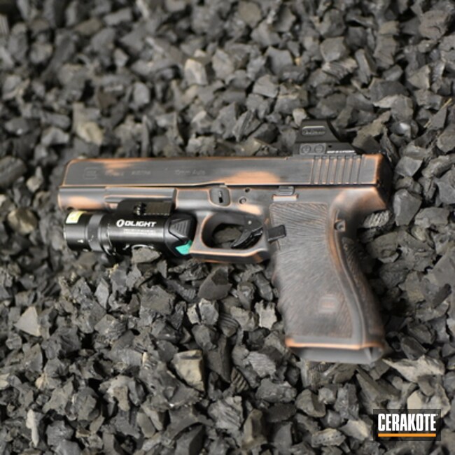 "rusty Battleworn" Glock 40 