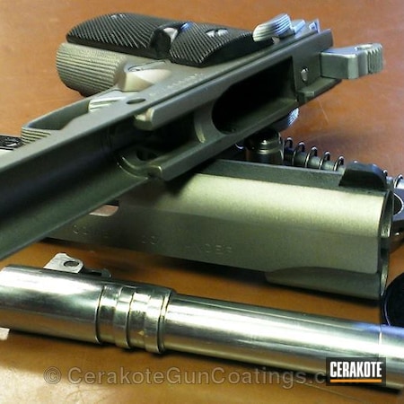 Powder Coating: 1911,SAVAGE® STAINLESS H-150,Colt,Colt Custom LW Combat Commander