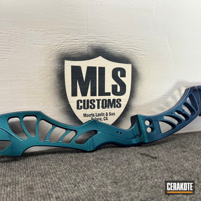 Fx Bow Coated With Cerakote In Fx-109, H-300 And H-146