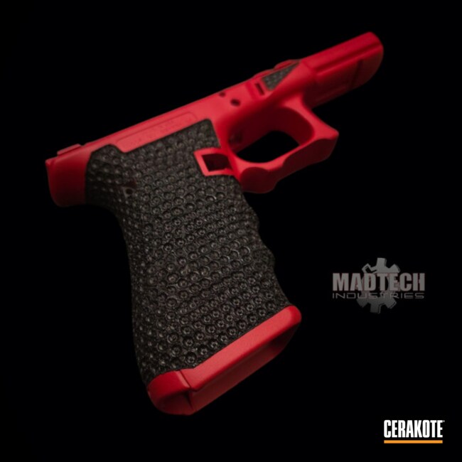 Red Nucleus Pattern Glock