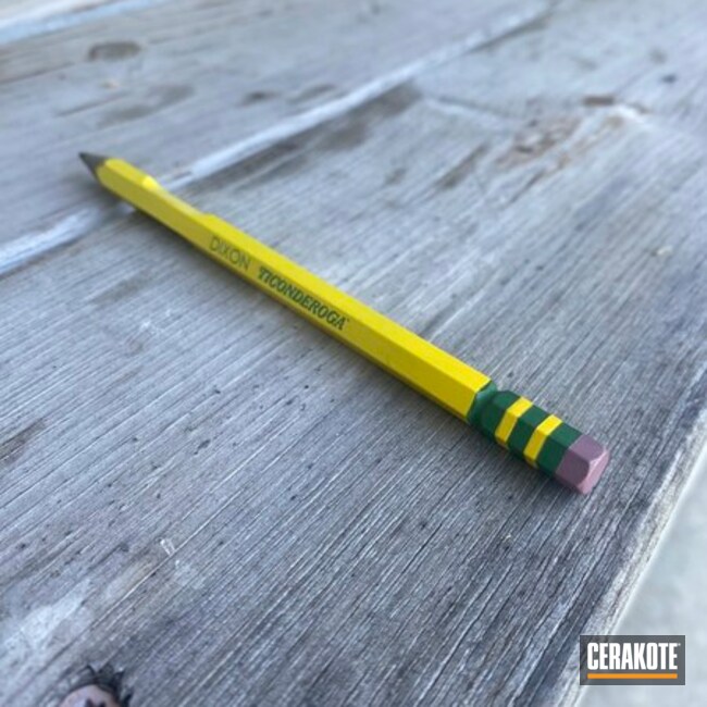 Stainless Steel Bo Shuriken Pencil Theme Cerakote
