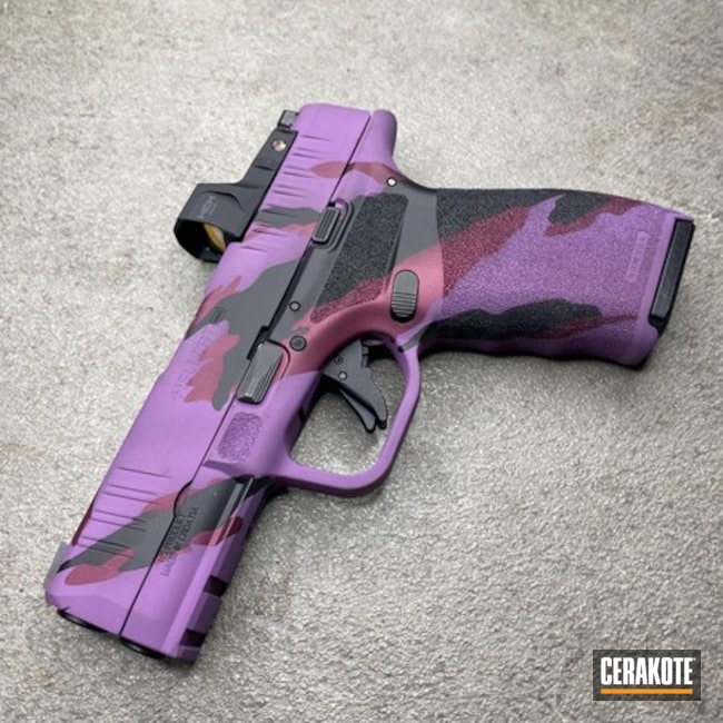 Springfield Armory Hellcat Pro With Custom Purple Vts