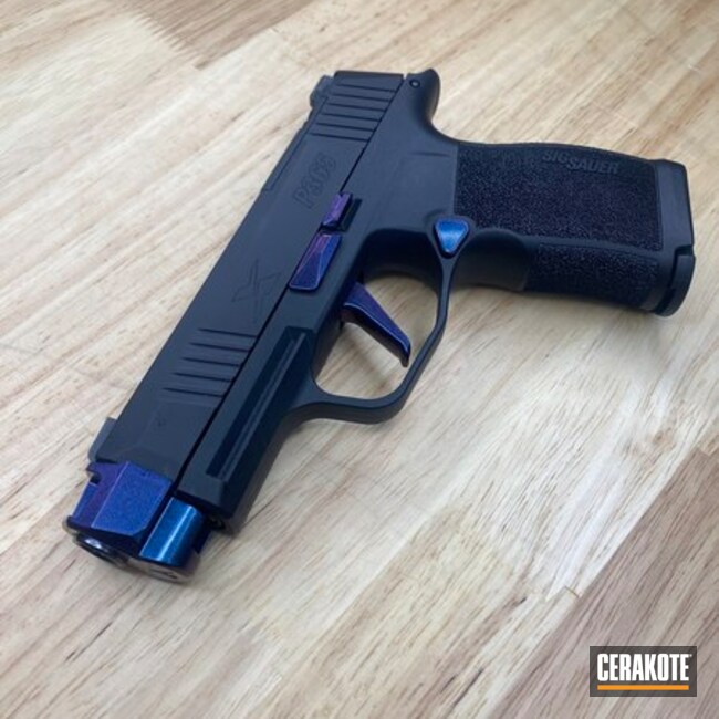 Sig P365 With Graphite Black And Gc Mongoose