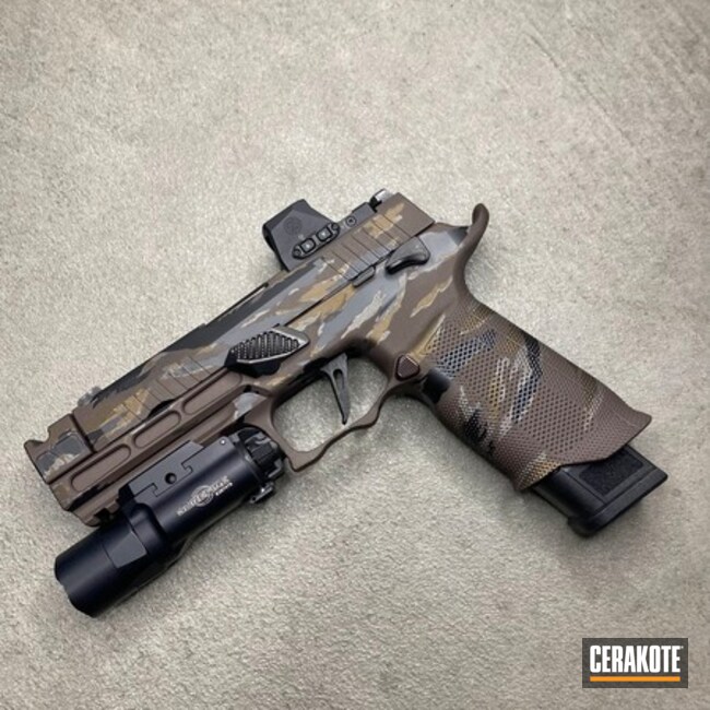 Sig P320 With Custom Brazen Multicam