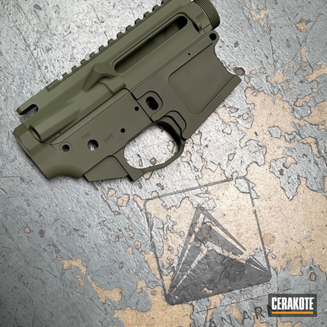 Recieverset Coated With Cerakote