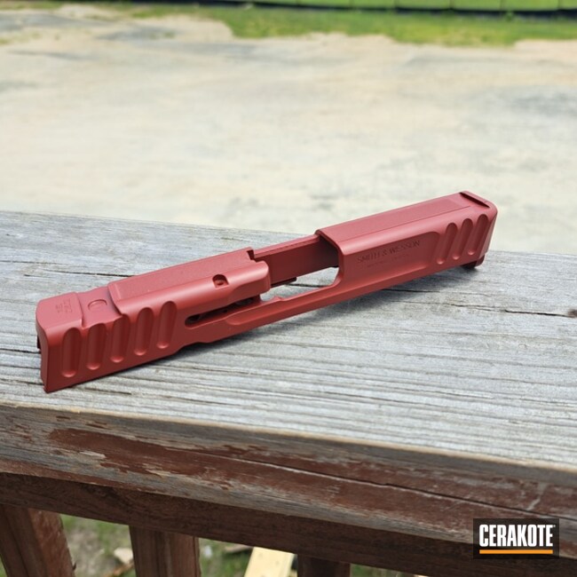 Crimson Smith & Wesson Slide