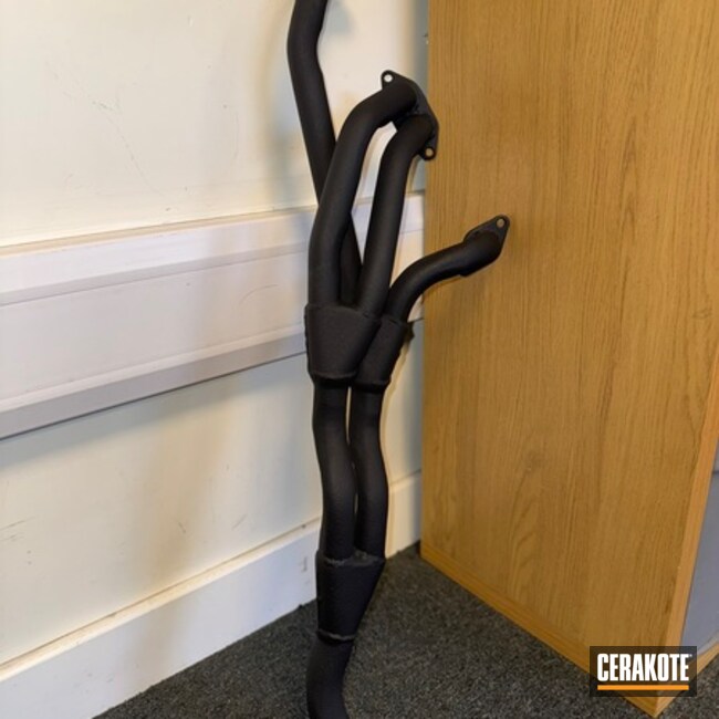 Exhaust Manifold Jet Black V-169 