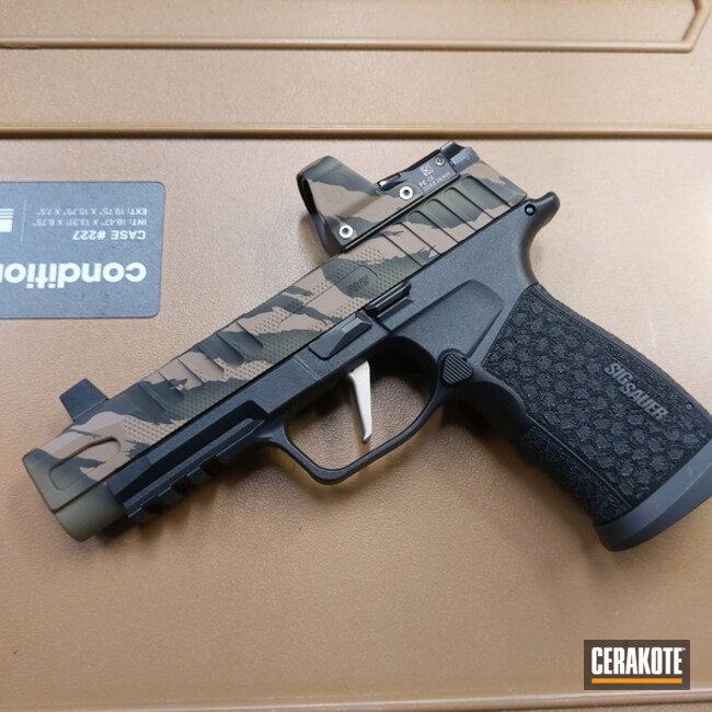 Custom Camo For Sig 365 Slide