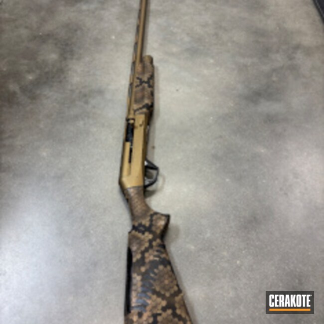 Custom Snake Skin Rifle 