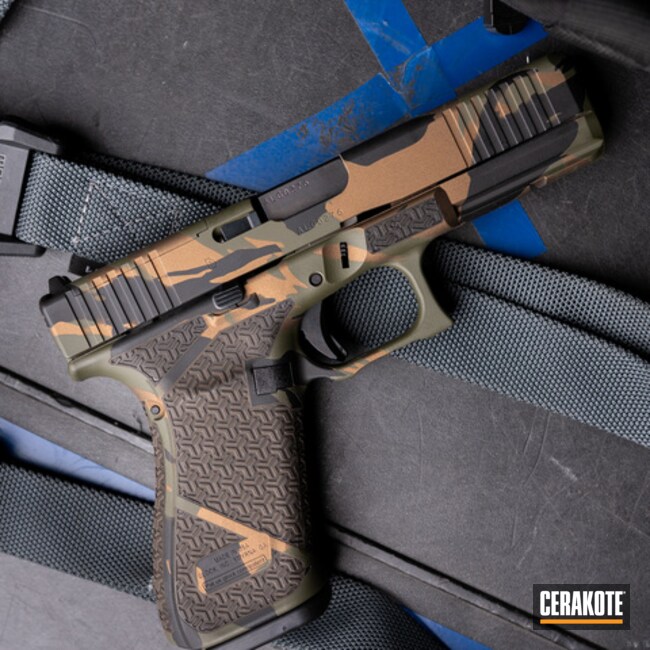 Woodland Vts Glock Stippling Finish 