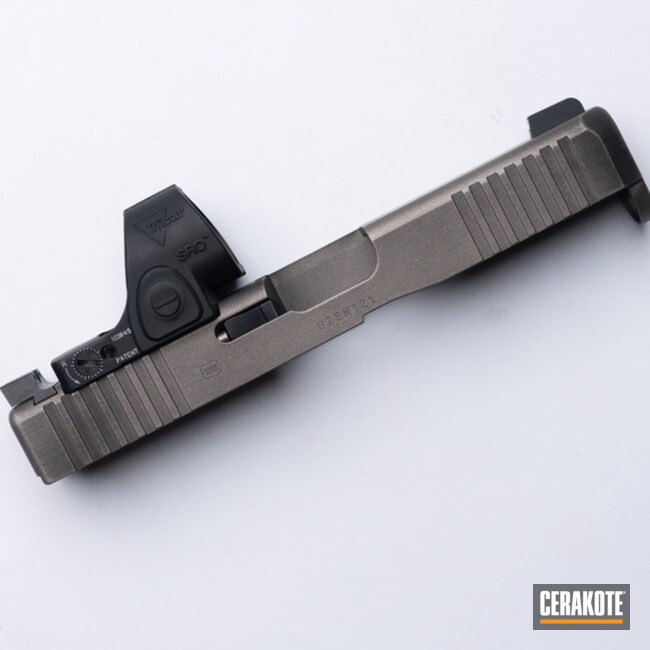 Titanium Battleworn Glock 45 Slide 