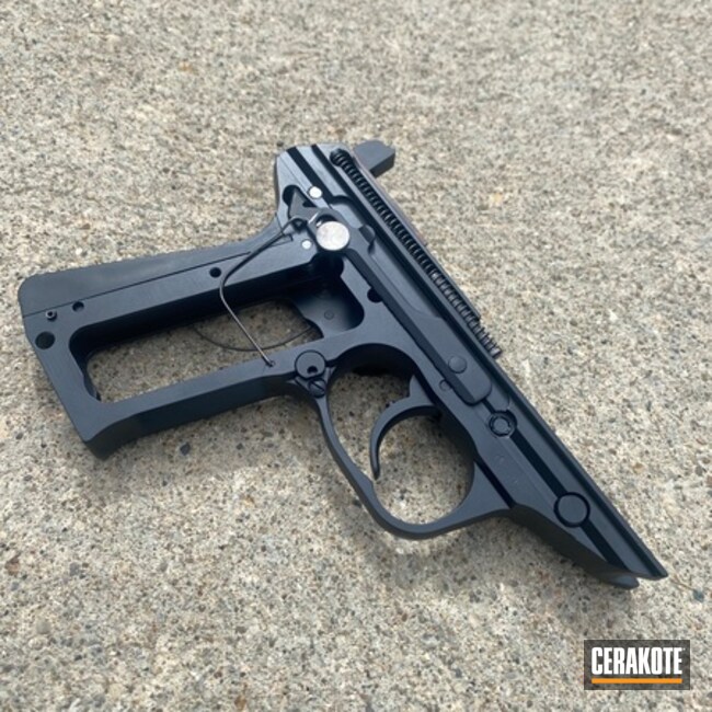 Rare Walther P5 Compact Frame Midnight Blue